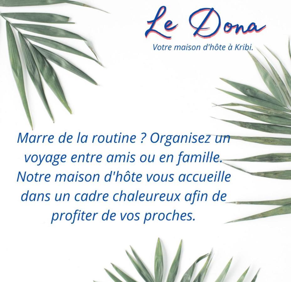 Hotel Le Dona Kribi Esterno foto